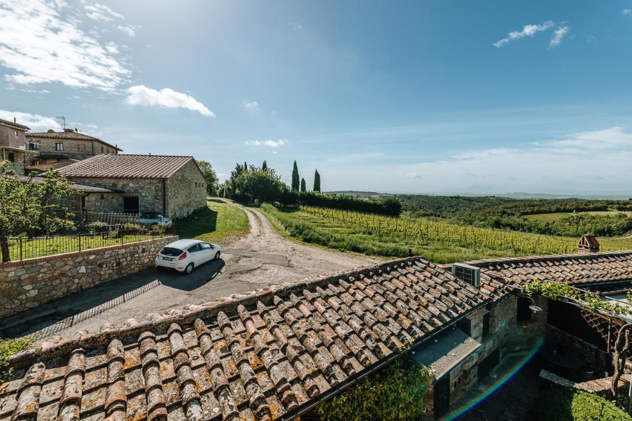 Villa Di Sotto Castelnuovo Berardenga Eksteriør bilde